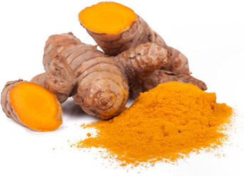 Turmeric Roots and Turmeric Powder